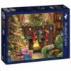 Puzzle Cozy Christmas Evening - Bluebird - 500 pièces Puzzle Cozy Christmas Evening - Bluebird - 500 pièces