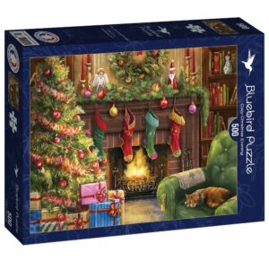 Puzzle Cozy Christmas Evening - Bluebird - 500 pièces