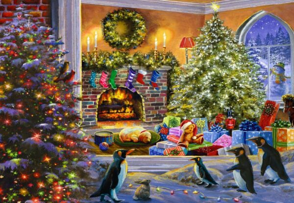 Puzzle A Magical View to Christmas - Bluebird - 500 pièces