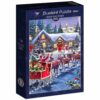 Puzzle Santa And Sleigh - Bluebird - 500 pièces Puzzle Santa And Sleigh - Bluebird - 500 pièces