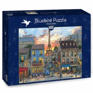 Puzzle Streets of Paris   - Bluebird - 4000 pièces