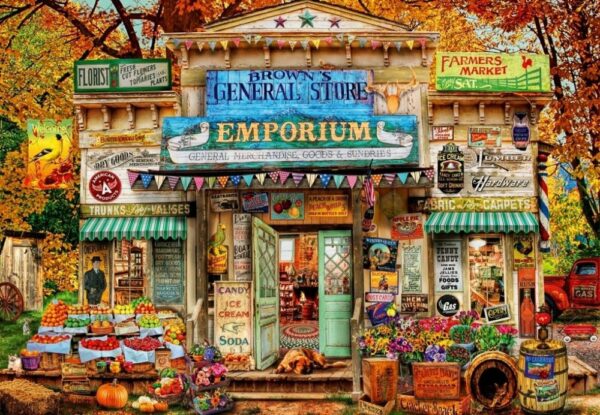 Puzzle The General Store - Bluebird - 1000 pièces Puzzle The General Store - Bluebird - 1000 pièces