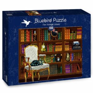 Puzzle The Vintage Library - Bluebird - 1000 pièces
