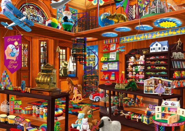 Puzzle Toy Shoppe Hidden - Bluebird - 1000 pièces Puzzle Toy Shoppe Hidden - Bluebird - 1000 pièces