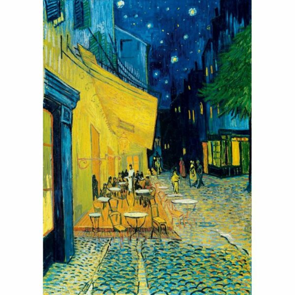 Puzzle Café Terrace at Night - Bluebird - 1000 pièces Puzzle Café Terrace at Night - Bluebird - 1000 pièces