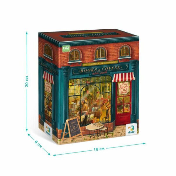 Puzzle Books & Coffee - DoDo - 300 pièces