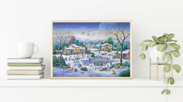 Puzzle La chorale de Noël - Les Éditions Imaginaires - 1000 pièces