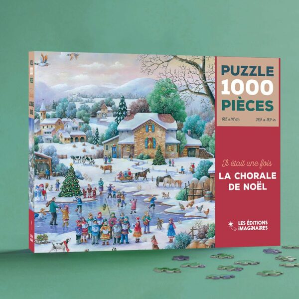 Puzzle La chorale de Noël - Les Éditions Imaginaires - 1000 pièces Puzzle La chorale de Noël - Les Éditions Imaginaires - 1000 pièces