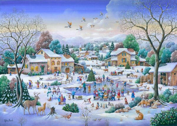 Puzzle La chorale de Noël - Les Éditions Imaginaires - 1000 pièces Puzzle La chorale de Noël - Les Éditions Imaginaires - 1000 pièces