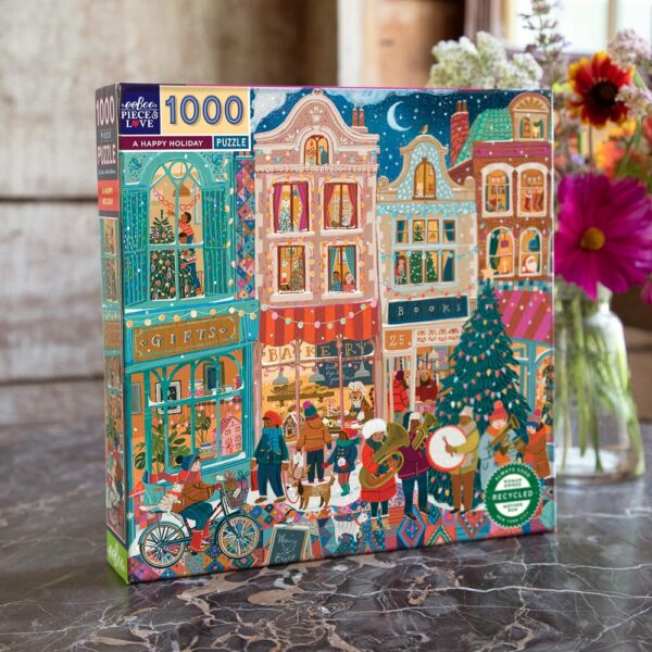 Puzzle A Happy Holiday - eeBoo - 1000 pièces Puzzle A Happy Holiday - eeBoo - 1000 pièces