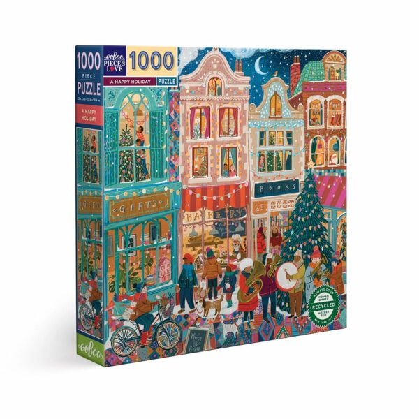 Puzzle A Happy Holiday - eeBoo - 1000 pièces Puzzle A Happy Holiday - eeBoo - 1000 pièces