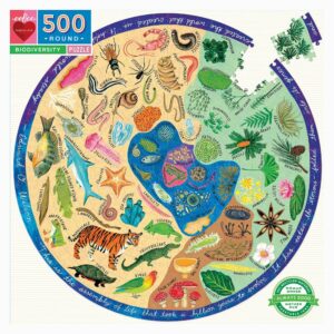 Puzzle Biodiversity - eeBoo - 500 pièces