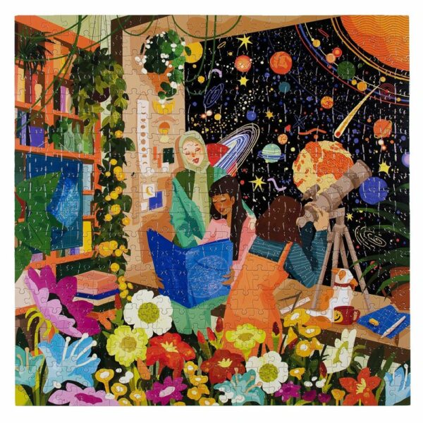 Puzzle Bookstore Astronomers - eeBoo - 500 pièces