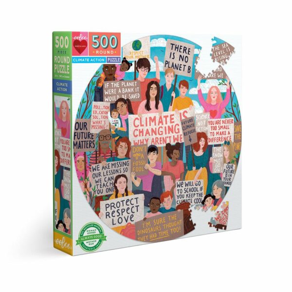 Puzzle Climate Action - eeBoo - 500 pièces Puzzle Climate Action - eeBoo - 500 pièces