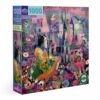 Puzzle Cat and the Castle - eeBoo - 1000 pièces