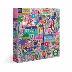 Puzzle Cats Around Town - eeBoo - 1000 pièces