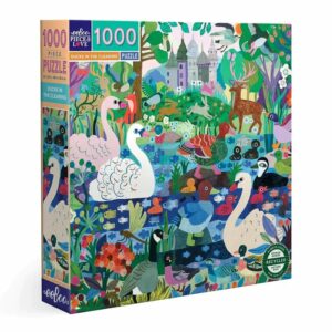 Puzzle Ducks in the clearing - eeBoo - 1000 pièces