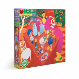 Puzzle Eating Outside - eeBoo - 1000 pièces
