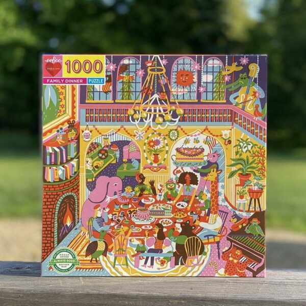Puzzle Family Dinner Night - eeBoo - 1000 pièces