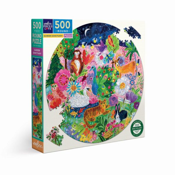Puzzle Garden Sanctuary - eeBoo - 500 pièces