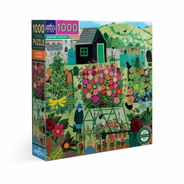 Puzzle Garden Harvest - eeBoo - 1000 pièces