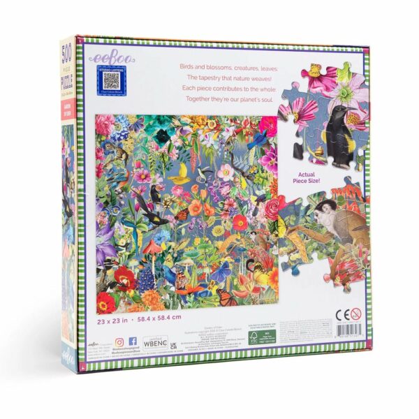 Puzzle Garden of Eden - eeBoo - 500 pièces