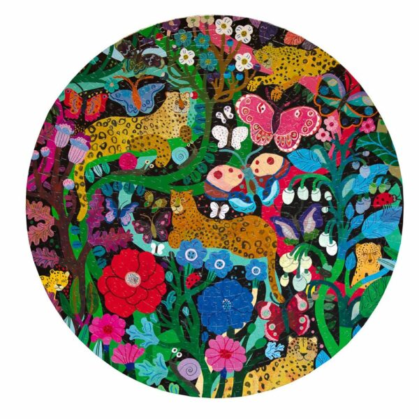 Puzzle Jaguars & Butterflies - eeBoo - 500 pièces