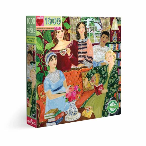 Puzzle Jane Austen's Book Club - eeBoo - 1000 pièces