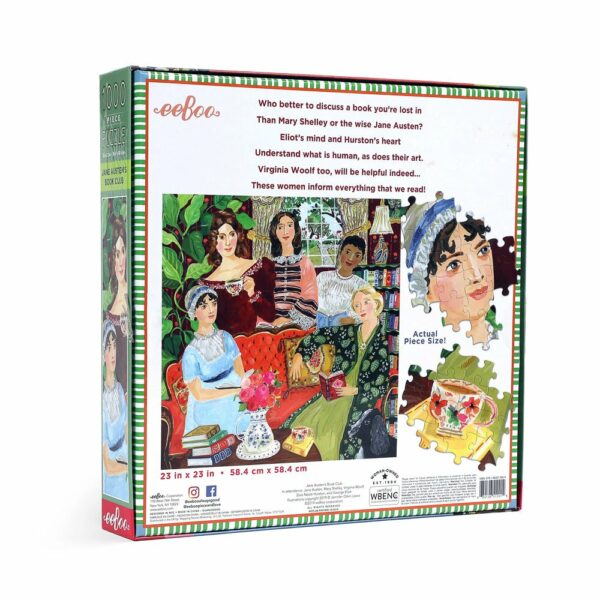 Puzzle Jane Austen's Book Club - eeBoo - 1000 pièces