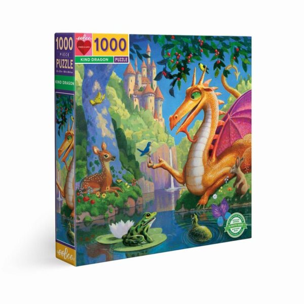 Puzzle Kind Dragon - eeBoo - 1000 pièces