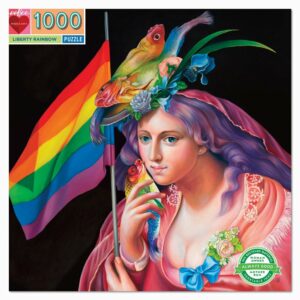 Puzzle Liberty Rainbow - eeBoo - 1000 pièces