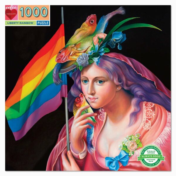 Puzzle Liberty Rainbow - eeBoo - 1000 pièces