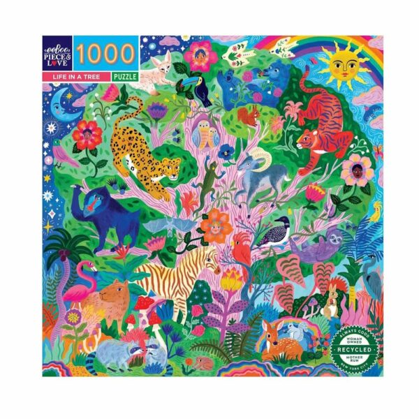 Puzzle Life in a Tree - eeBoo - 1000 pièces