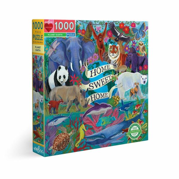 Puzzle Planet Earth – eeBoo – 1000 pièces Puzzle Planet Earth - eeBoo - 1000 pièces
