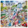 Puzzle Paris Bookseller - eeBoo - 1000 pièces
