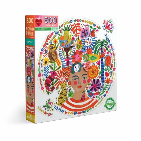 Puzzle Positivity - eeBoo - 500 pièces Puzzle Positivity - eeBoo - 500 pièces