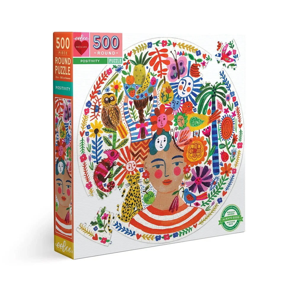 Puzzle Positivity - eeBoo - 500 pièces