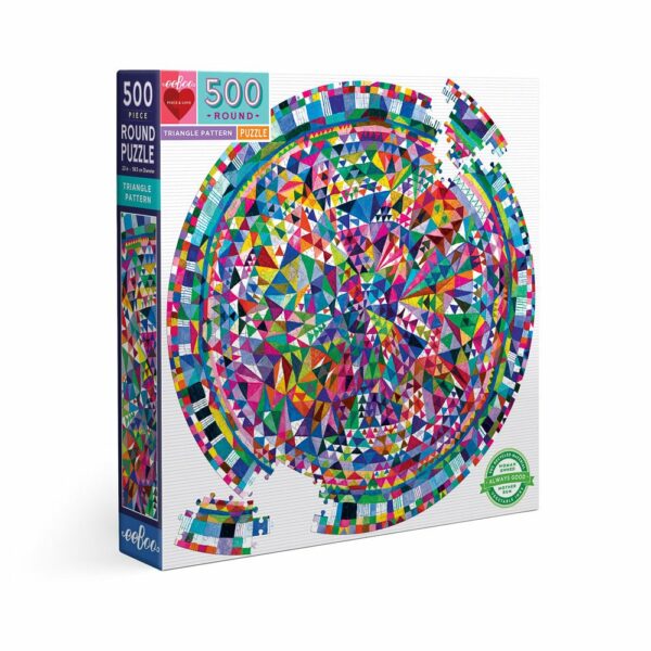 Puzzle Triangle Pattern - eeBoo - 500 pièces