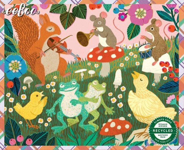 Puzzle Happy Dancing - eeBoo - 36 pièces Puzzle Happy Dancing - eeBoo - 36 pièces