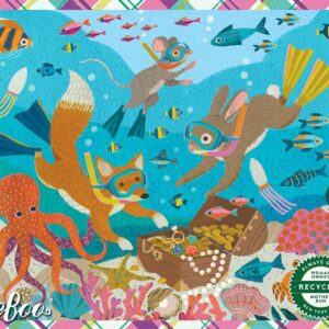 Puzzle Underwater Treasure - eeBoo - 36 pièces