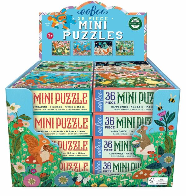 Puzzle Underwater Treasure - eeBoo - 36 pièces