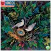 Puzzle Birds in Fern - eeBoo - 1000 pièces