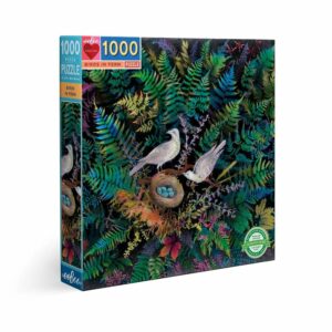 Puzzle Birds in Fern - eeBoo - 1000 pièces