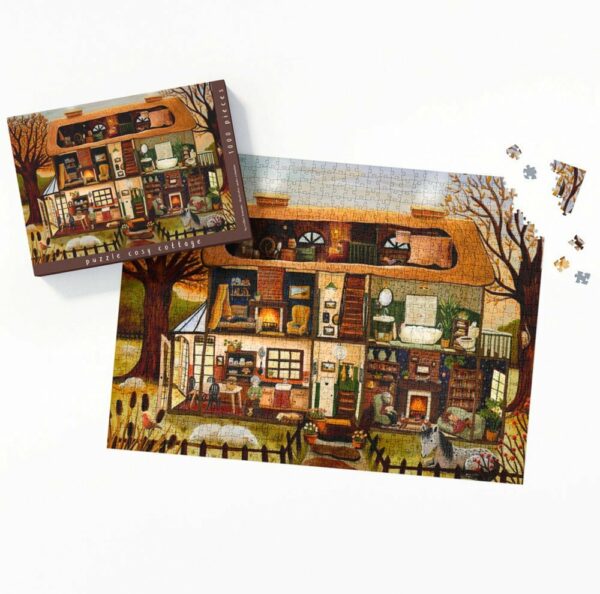 Puzzle Cosy cottage - Esther Bennink - 1000 pièces