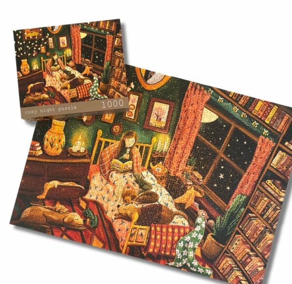 Puzzle Cosy Night - Esther Bennink - 1000 pièces