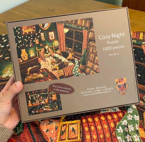 Puzzle Cosy Night - Esther Bennink - 1000 pièces