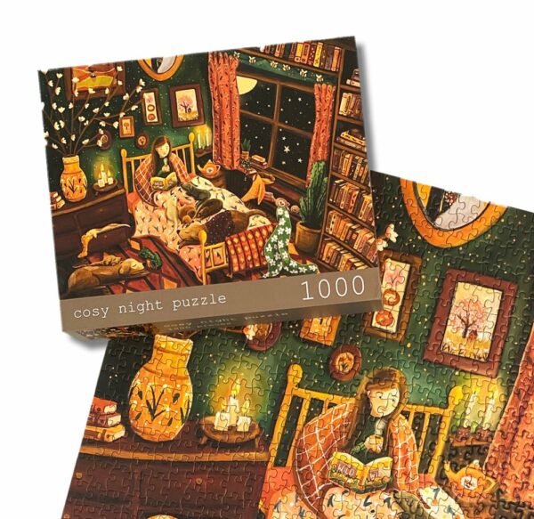Puzzle Cosy Night - Esther Bennink - 1000 pièces