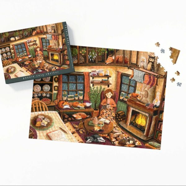 Puzzle Cosy shelter - Esther Bennink - 1000 pièces