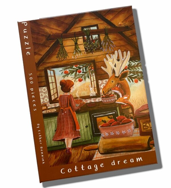 Puzzle Cottage Dream - Esther Bennink - 500 pièces Puzzle Cottage Dream - Esther Bennink - 500 pièces