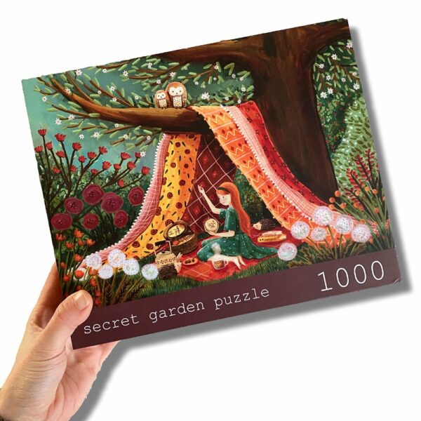Puzzle Secret Garden - Esther Bennink - 1000 pièces Puzzle Secret Garden - Esther Bennink - 1000 pièces